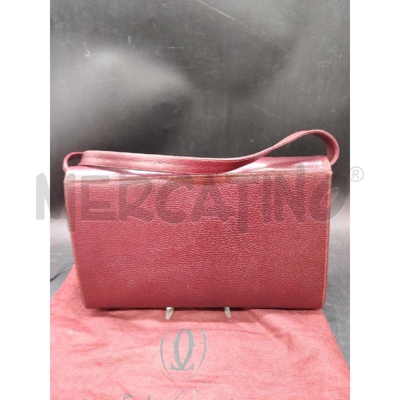 BORSA TRACOLLA CARTIER BORDEAUX | Mercatino dell'Usato Roma eur 3