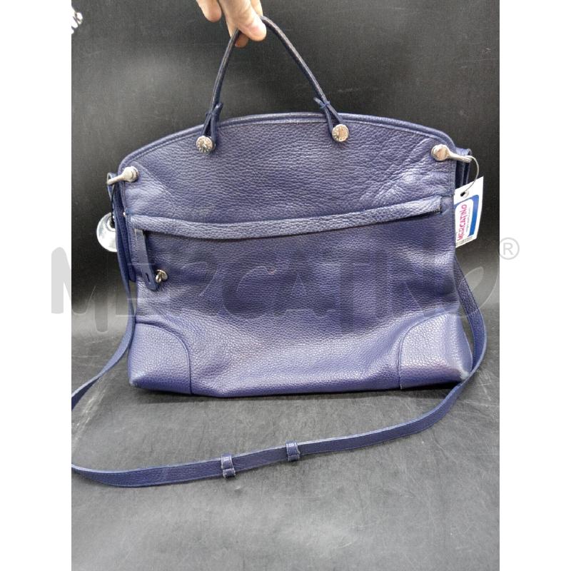 BORSA TRACOLLA FURLA BLU  | Mercatino dell'Usato Roma eur 1