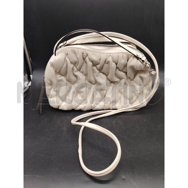 BORSA TRACOLLA GIANNI CHIARINI PANNA ARRICIATA | Mercatino dell'Usato Roma eur 1