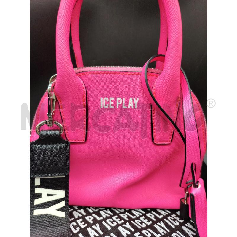 BORSA TRACOLLA ICE PLAY FUCSIA  | Mercatino dell'Usato Roma eur 2