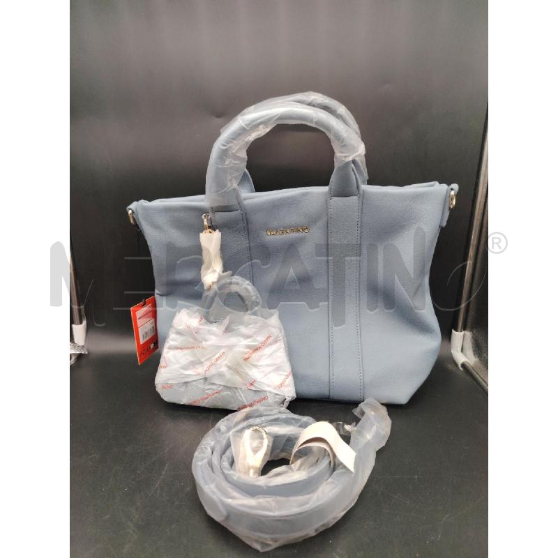 BORSA TRACOLLA MARIO VALENTINO AZZ  | Mercatino dell'Usato Roma eur 1