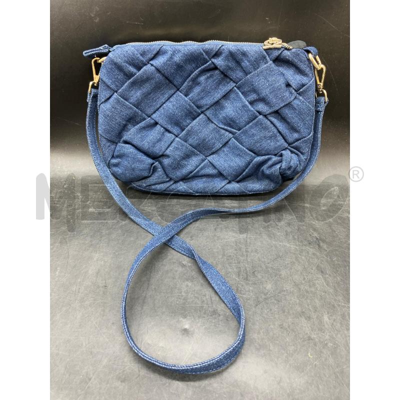 BORSA TRACOLLA NUMEROVENTIDUE DENIM SCURO  | Mercatino dell'Usato Roma eur 2