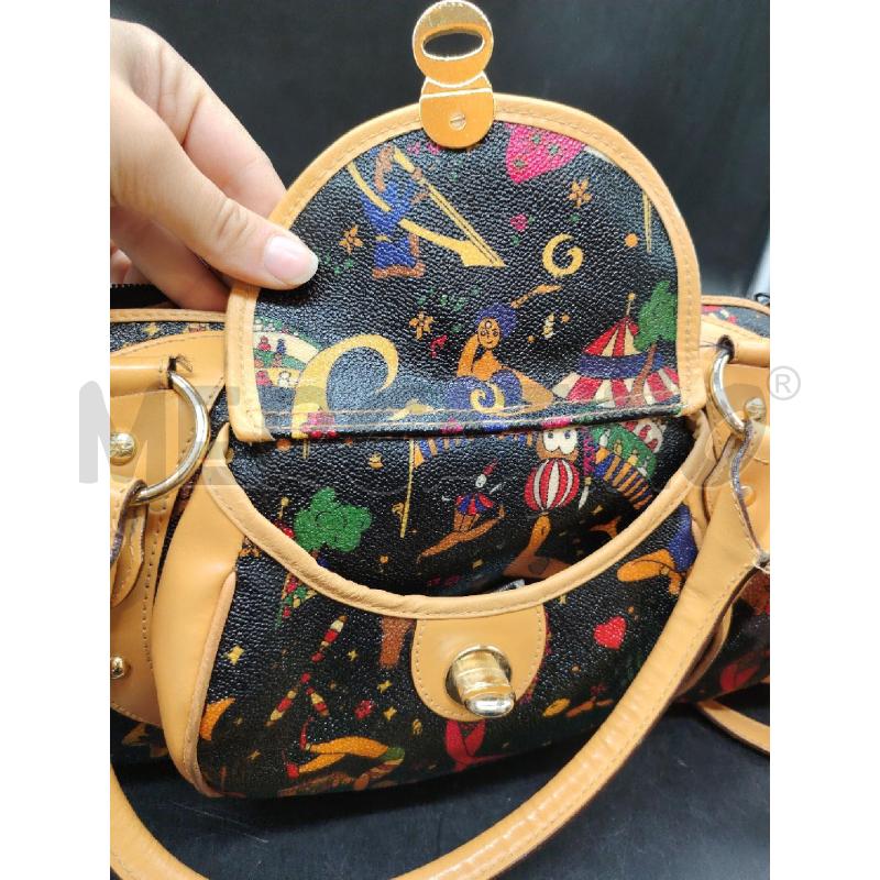 BORSA TRACOLLA PIERO GUIDI CIRCUS NERA  | Mercatino dell'Usato Roma eur 4