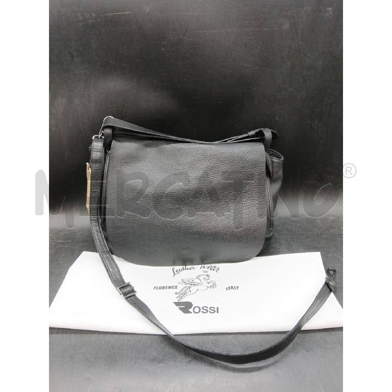 BORSA TRACOLLA ROSSI FIRENZE PELLE NE PATELETTA | Mercatino dell'Usato Roma eur 1