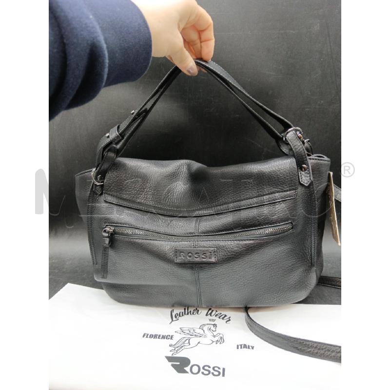 BORSA TRACOLLA ROSSI FIRENZE PELLE NE PATELETTA | Mercatino dell'Usato Roma eur 2