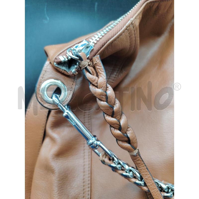 BORSA TRUSSARDI MARRONE  | Mercatino dell'Usato Roma eur 2