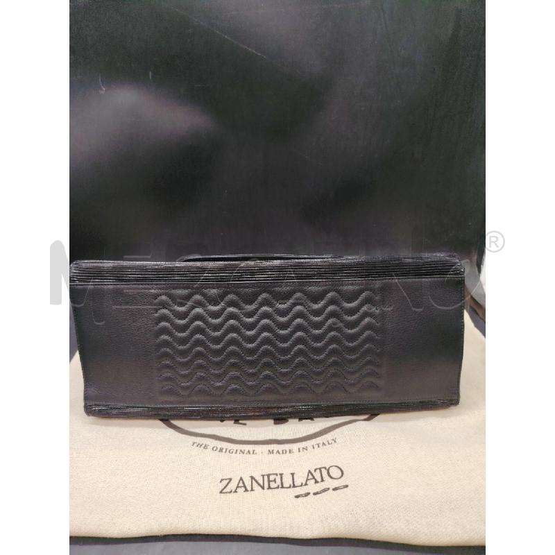 BORSA ZANELLATO NINA PELLE STAMPA PITONE | Mercatino dell'Usato Roma eur 5