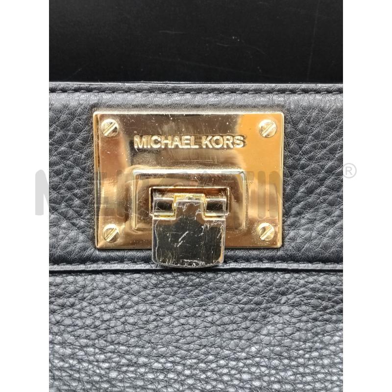 BORSA  MICHAEL KORS NE PELLE + TRACOLLA | Mercatino dell'Usato Roma eur 2