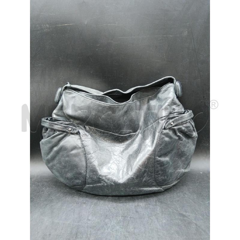 BORSA  ORCIANI PELLE NERA | Mercatino dell'Usato Roma eur 3