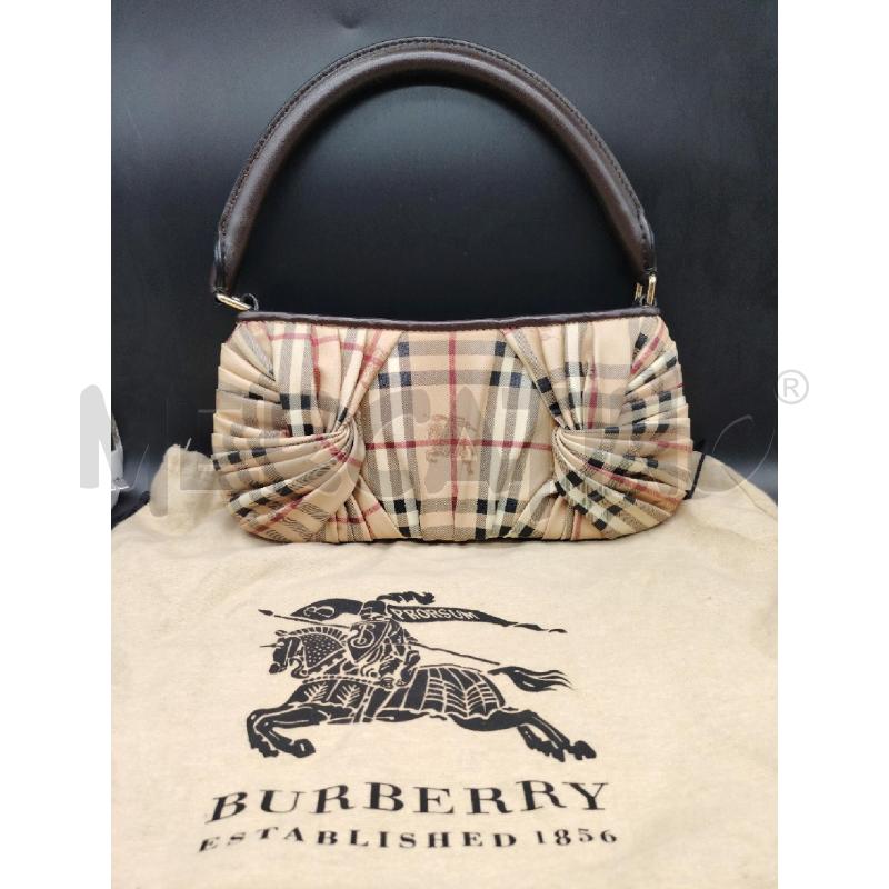 BORSETTA A SPALLA BURBERRY PRORSUM TARTAN | Mercatino dell'Usato Roma eur 1