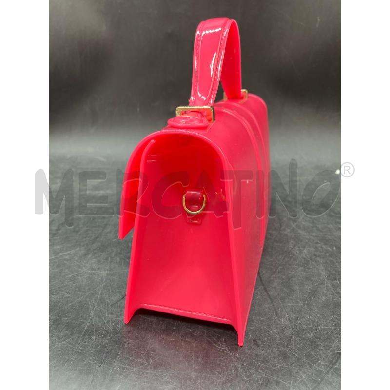 BORSETTA CAMPO MARZIO PVC ROSA | Mercatino dell'Usato Roma eur 2