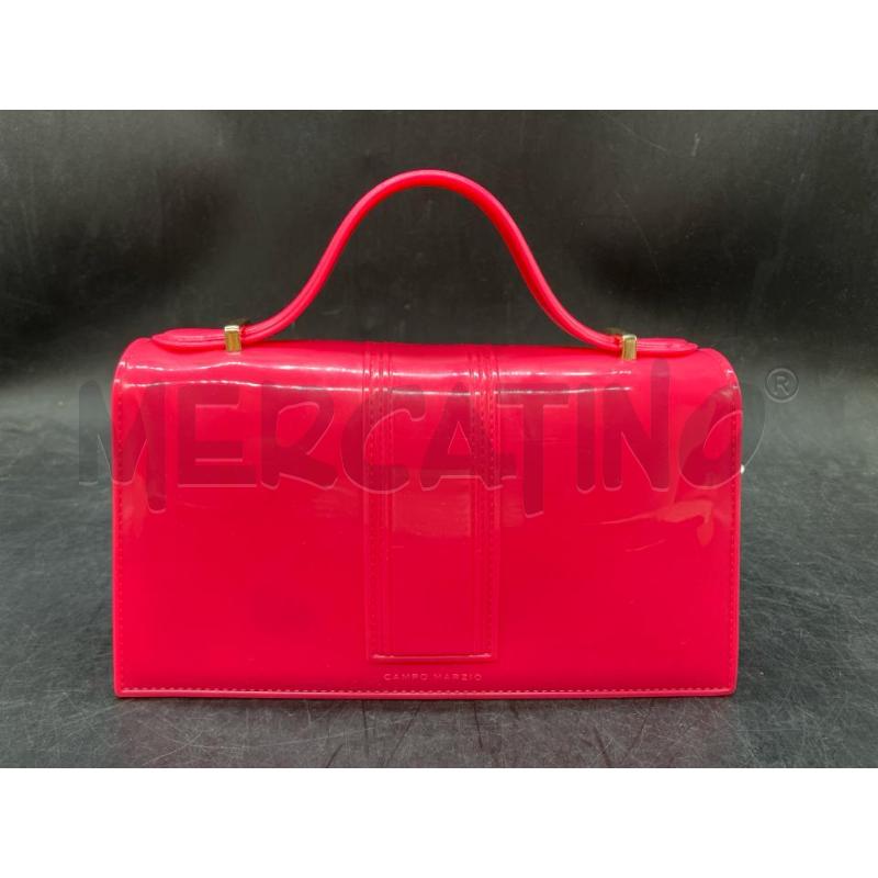 BORSETTA CAMPO MARZIO PVC ROSA | Mercatino dell'Usato Roma eur 3