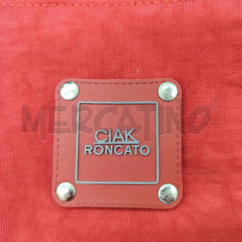 BORSETTA CIAK RONCATO TESSUTO ROSSO | Mercatino dell'Usato Roma eur 5