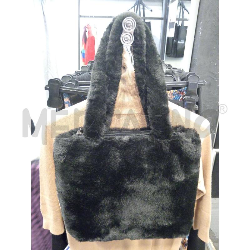 BORSETTA DOLCE&GABBANA NERA PELUCHE | Mercatino dell'Usato Roma eur 1