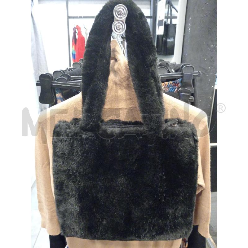 BORSETTA DOLCE&GABBANA NERA PELUCHE | Mercatino dell'Usato Roma eur 2