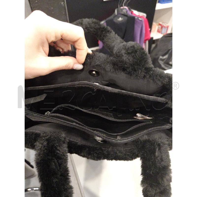 BORSETTA DOLCE&GABBANA NERA PELUCHE | Mercatino dell'Usato Roma eur 3