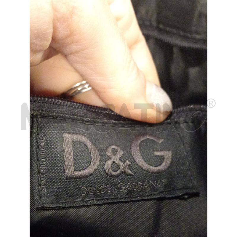 BORSETTA DOLCE&GABBANA NERA PELUCHE | Mercatino dell'Usato Roma eur 5