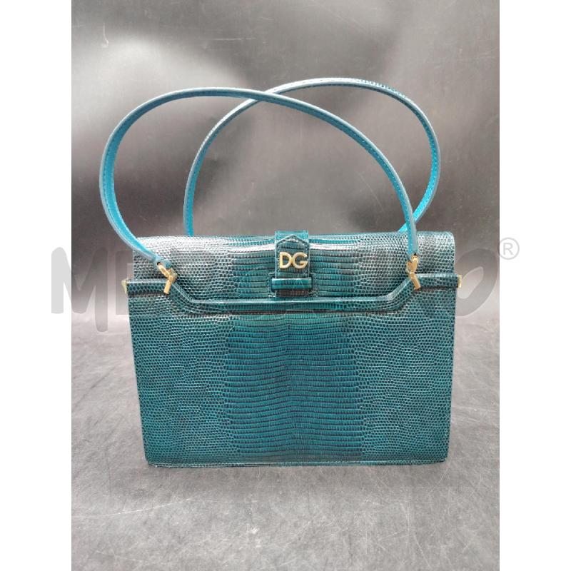 BORSETTA DOLCE&GABBANA PITONE VERDE DETT DOR | Mercatino dell'Usato Roma eur 1