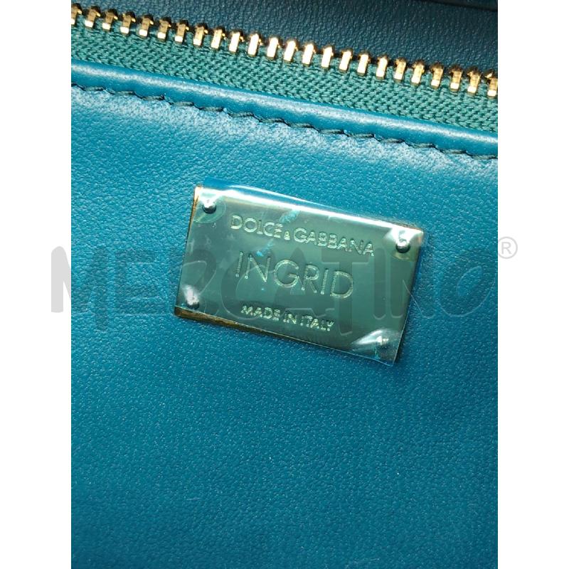 BORSETTA DOLCE&GABBANA PITONE VERDE DETT DOR | Mercatino dell'Usato Roma eur 4