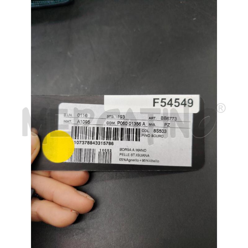 BORSETTA DOLCE&GABBANA PITONE VERDE DETT DOR | Mercatino dell'Usato Roma eur 5