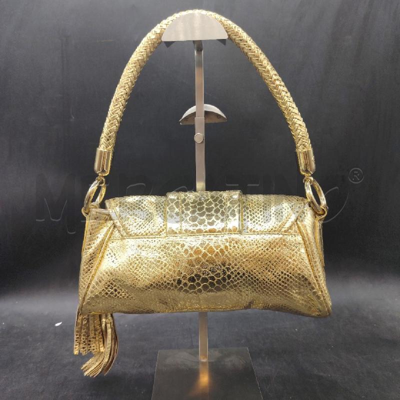 BORSETTA JUST CAVALLI ANIMALIER DOR NAPPE | Mercatino dell'Usato Roma eur 2