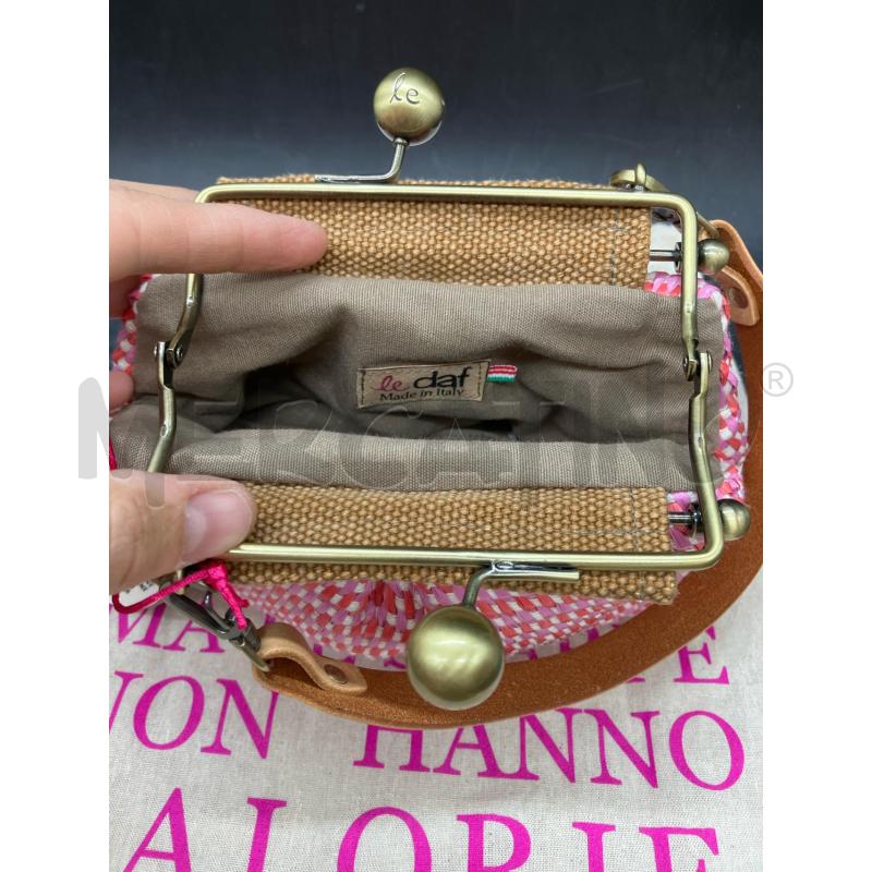 BORSETTA LE DAF RS MANICO BEI CHIUSURA CLUTCH | Mercatino dell'Usato Roma eur 4