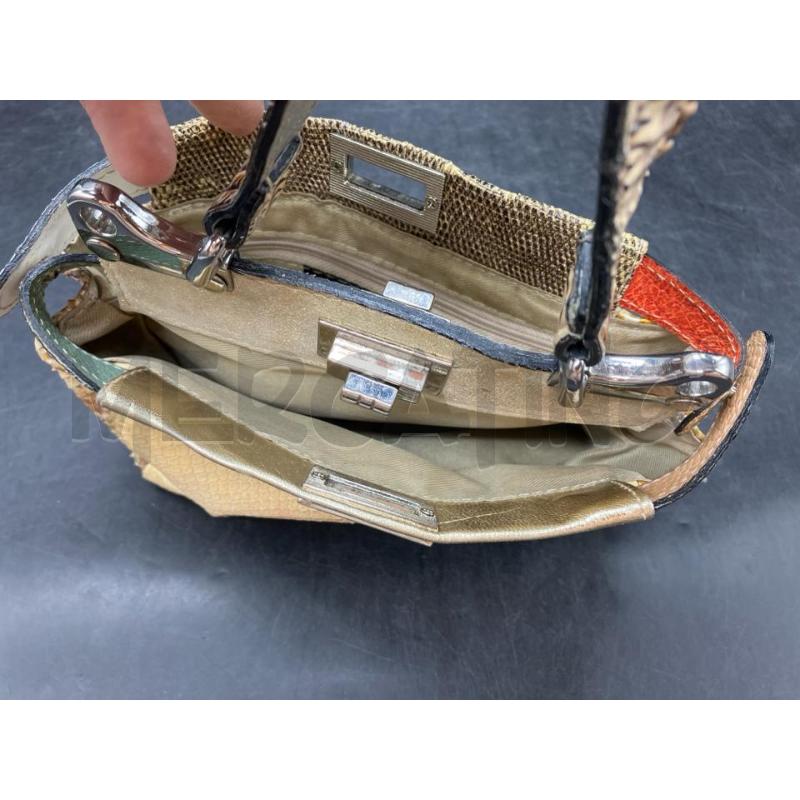 BORSETTA PELLE ANIMALIER GIA | Mercatino dell'Usato Roma eur 3