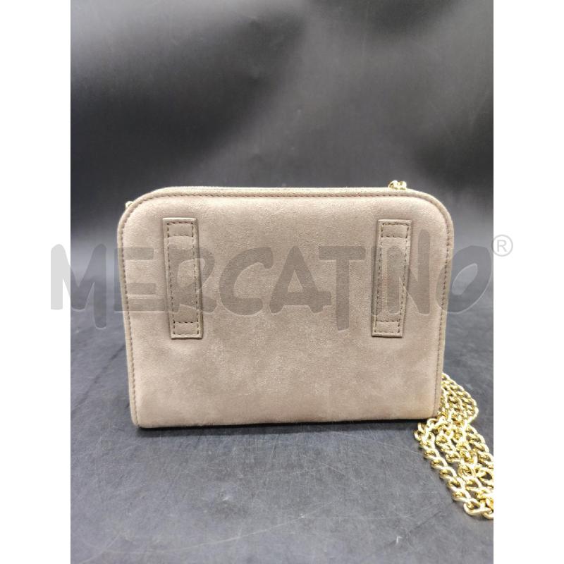 BORSETTA SALVATORE FERRAGAMO SCAMOSCIATO BEIGE | Mercatino dell'Usato Roma eur 4