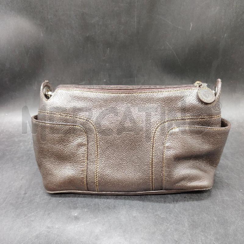 BORSETTA SAMSONITE PELLE MARRONE | Mercatino dell'Usato Roma eur 2