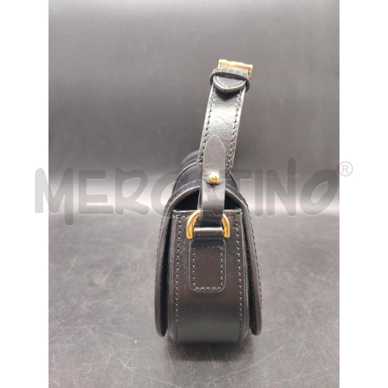 BORSETTA VERSACE GRECA GODDESS PELLE NERA | Mercatino dell'Usato Roma eur 2