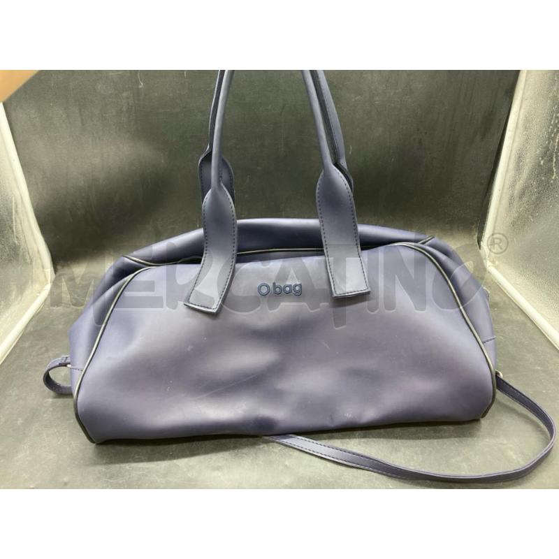 BORSONE OBAG BLU GOMMA | Mercatino dell'Usato Roma eur 1