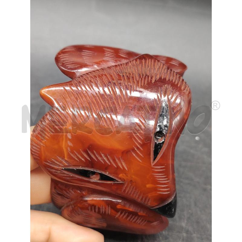 BRACCIALE AMBRA VOLPE | Mercatino dell'Usato Roma eur 2