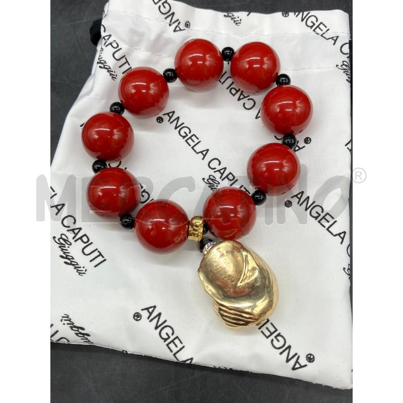 BRACCIALE ANGELA CAPUTI PALLE RSS PENDENTE CONCHIGLIA  | Mercatino dell'Usato Roma eur 3