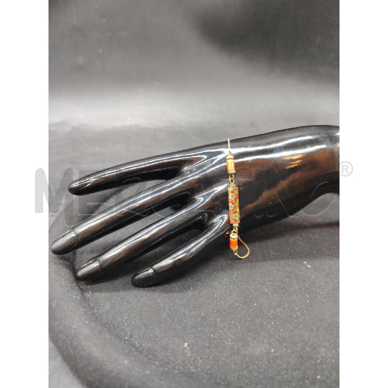 BRACCIALE DOR SMALTI FIORI RSS VER | Mercatino dell'Usato Roma eur 1