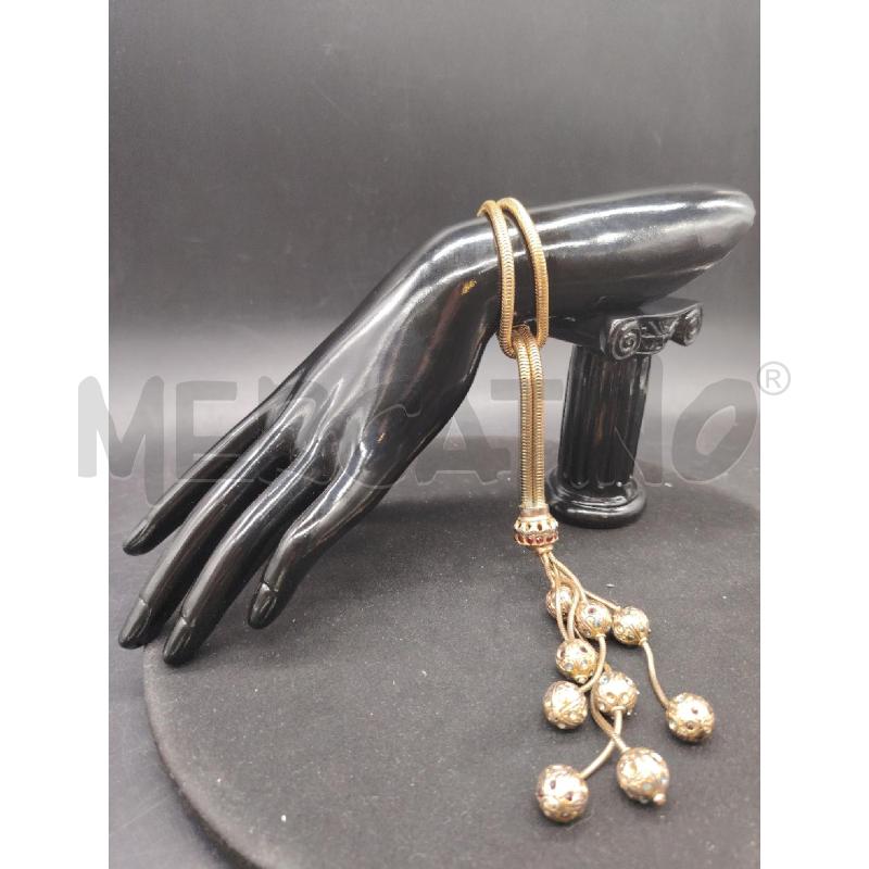 BRACCIALE DOR VINTAGE GRANANTI | Mercatino dell'Usato Roma eur 1
