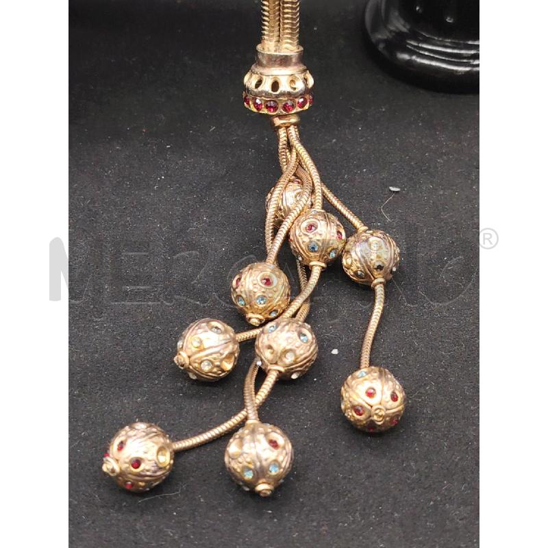 BRACCIALE DOR VINTAGE GRANANTI | Mercatino dell'Usato Roma eur 2