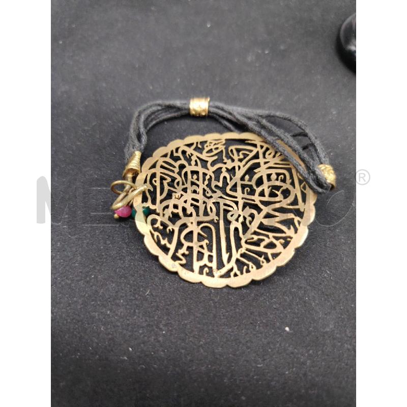 BRACCIALE ETNIC CERCHI RIG TRAF PERLINE VER ROS | Mercatino dell'Usato Roma eur 3