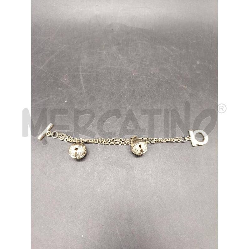 BRACCIALE FERRAGAMO DORATO PALLINE  | Mercatino dell'Usato Roma eur 1