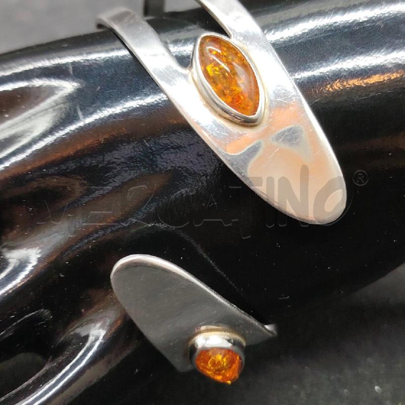 BRACCIALE FUSION AMBRA APERTO | Mercatino dell'Usato Roma eur 2