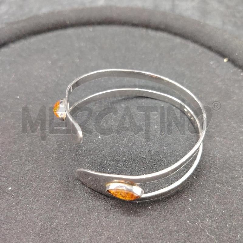 BRACCIALE FUSION AMBRA APERTO | Mercatino dell'Usato Roma eur 3
