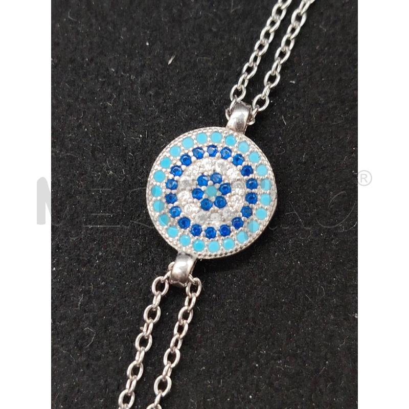 BRACCIALE FUSION CERCHIO CEL BLU | Mercatino dell'Usato Roma eur 2