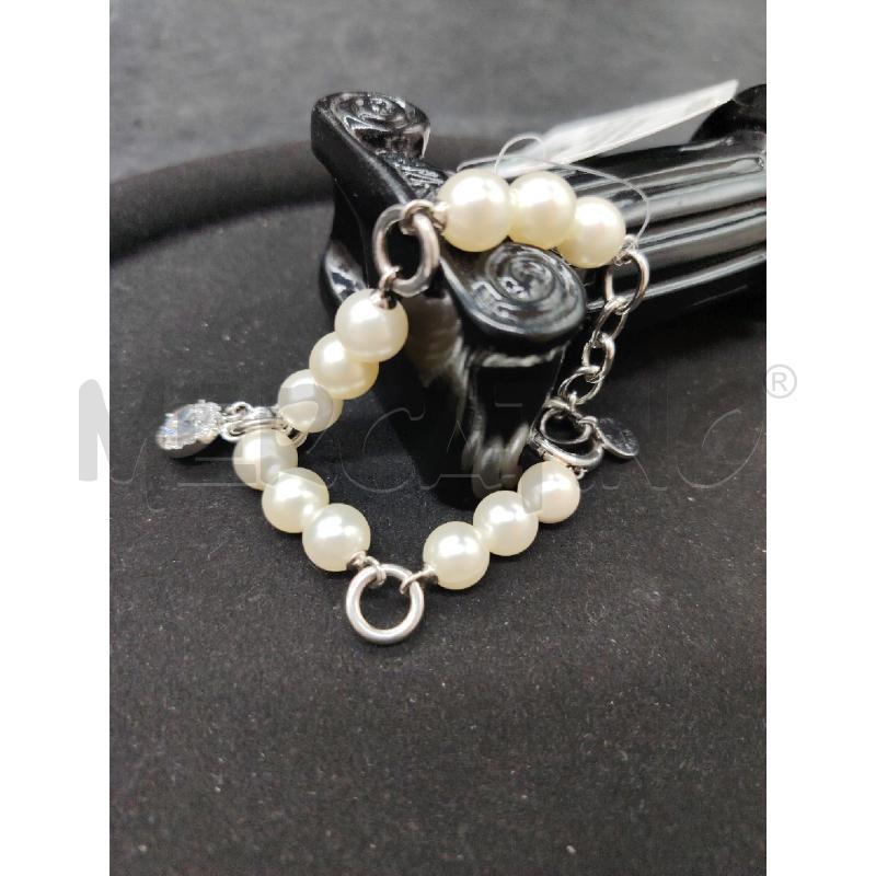 BRACCIALE FUSION CHARM PUNTO LUCE PERLE | Mercatino dell'Usato Roma eur 1