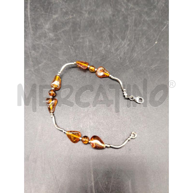 BRACCIALE FUSION GOCCE AMBRA | Mercatino dell'Usato Roma eur 1