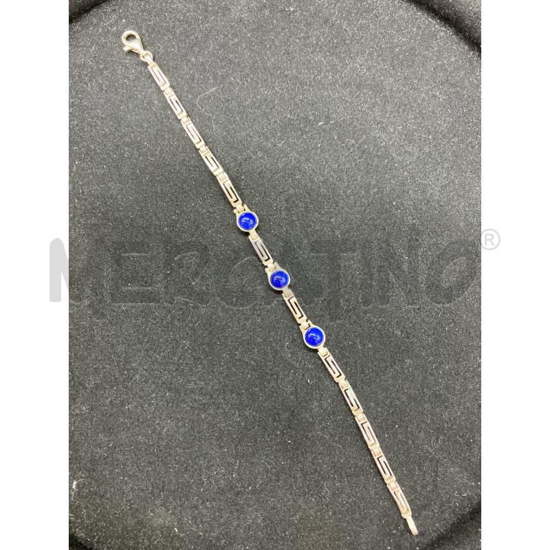 BRACCIALE FUSION LABIRINTI PITRE BLU | Mercatino dell'Usato Roma eur 2