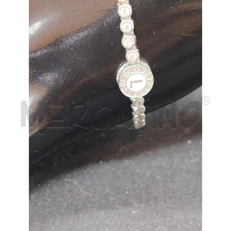 BRACCIALE FUSION LETTERA L STRASS | Mercatino dell'Usato Roma eur 2