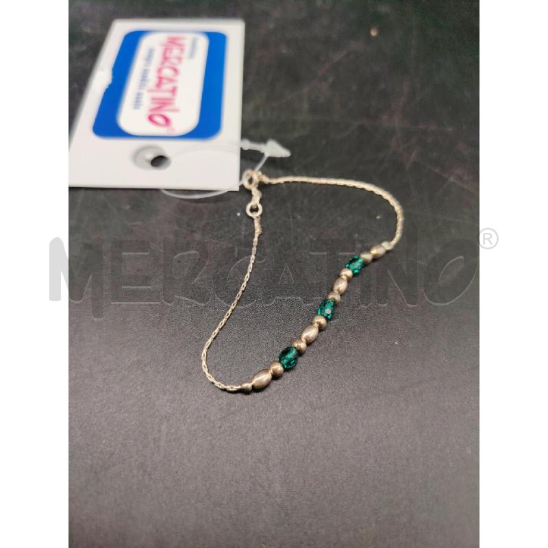 BRACCIALE FUSION PERLINE VERDI | Mercatino dell'Usato Roma eur 1