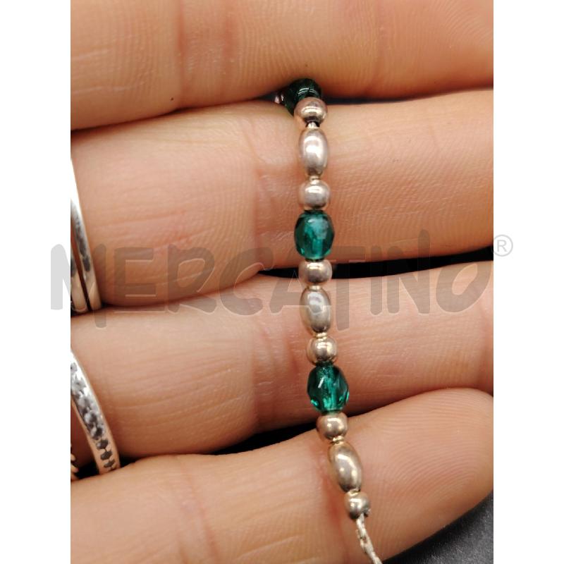 BRACCIALE FUSION PERLINE VERDI | Mercatino dell'Usato Roma eur 3