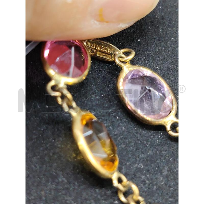 BRACCIALE FUSION PIETRINE COLORATE | Mercatino dell'Usato Roma eur 4