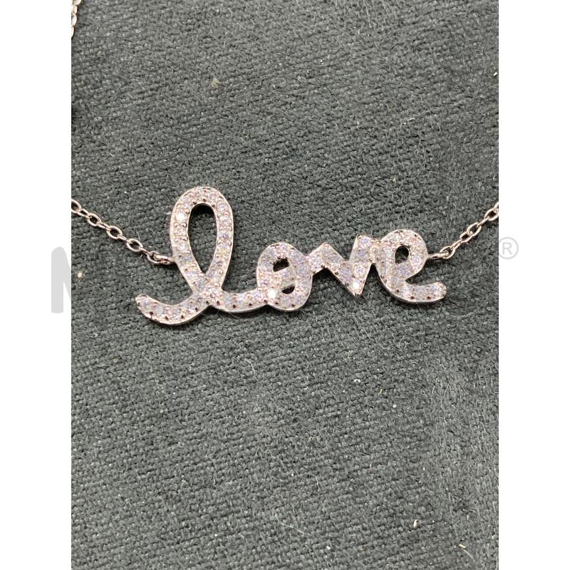 BRACCIALE FUSION SCRITTA LOVE STRASS | Mercatino dell'Usato Roma eur 2