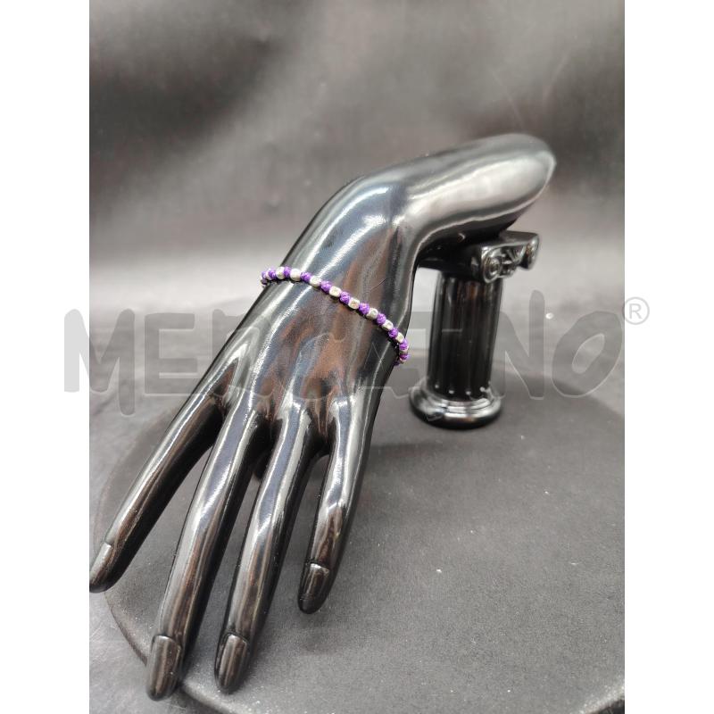 BRACCIALE FUSION SPADA RICCIONE TESSUTO VIO | Mercatino dell'Usato Roma eur 1